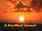 Key West Sun Setting